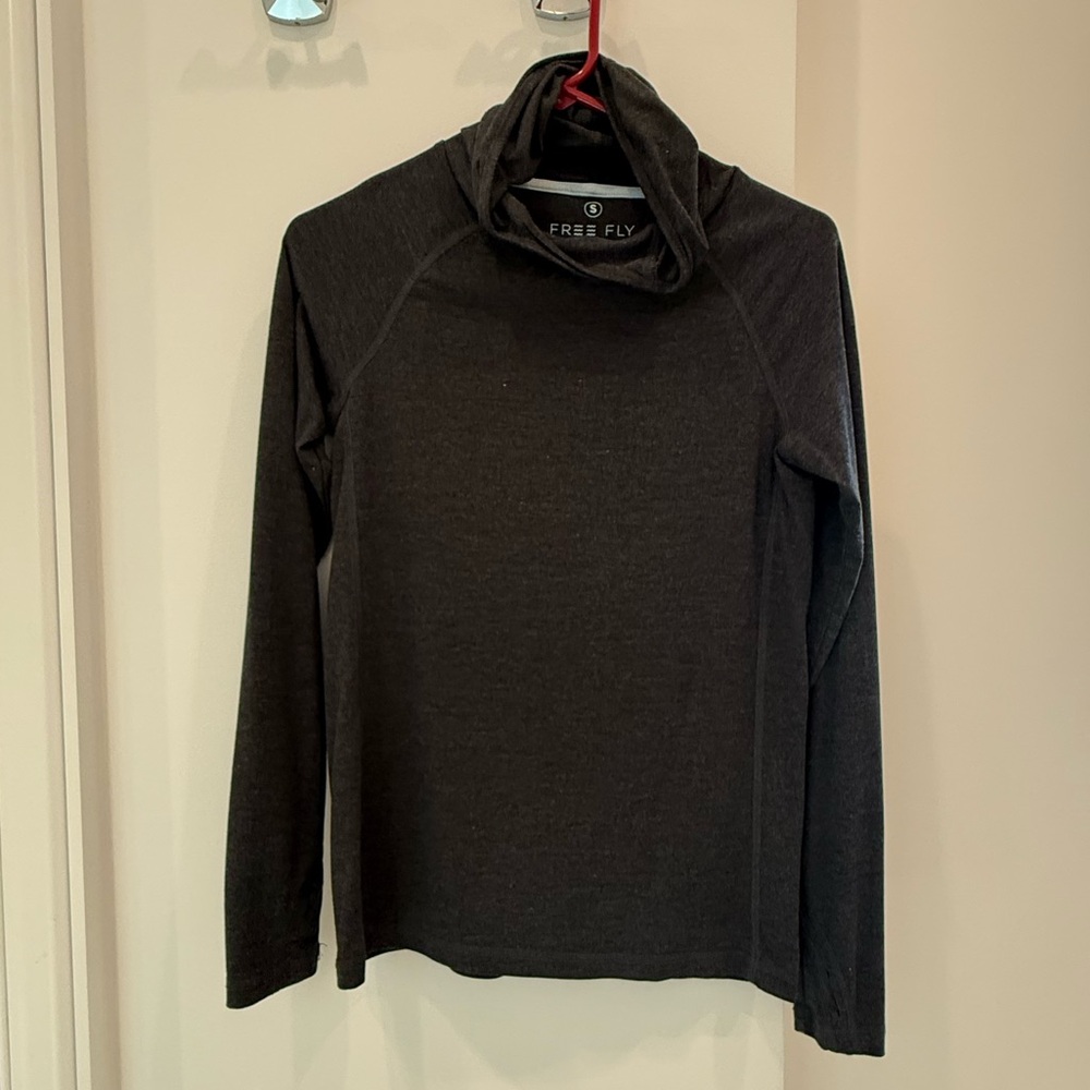 Women’s Free Fly Black/Grayish Lightweight hoodie